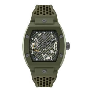 Philipp Plein The $keleton Ecoceramic Automatic Watch Green Mens